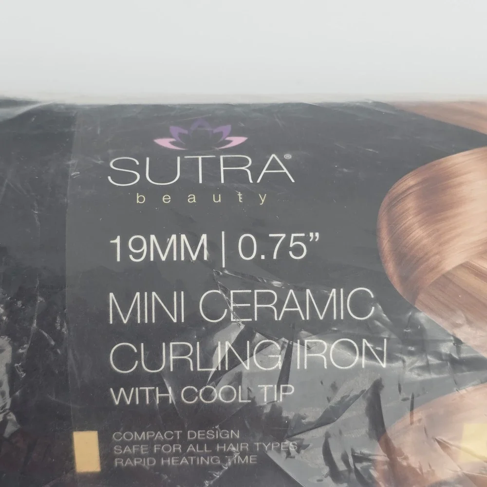 Sutra Beauty Mini Ceramic Curling Iron 0.75